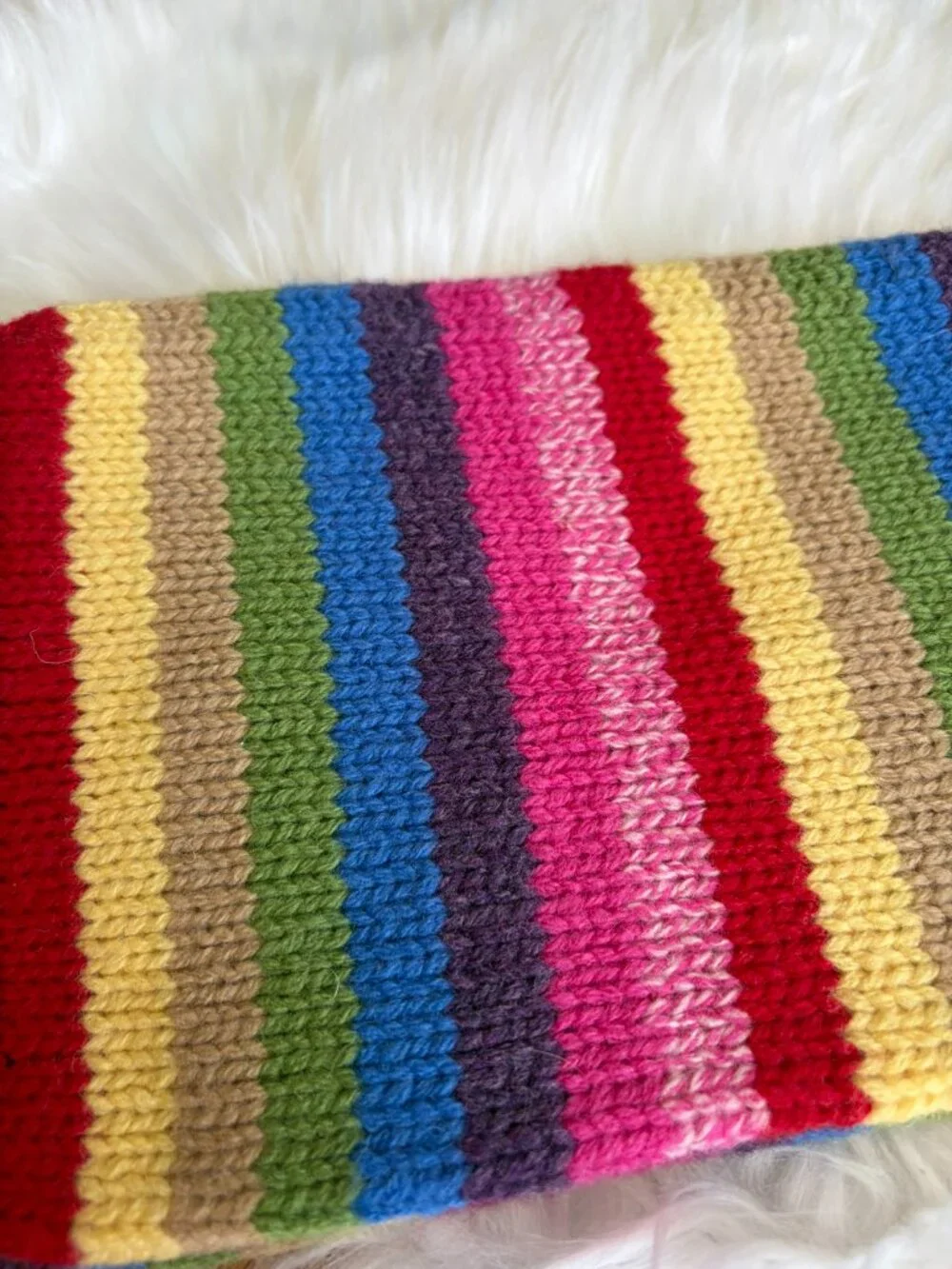 Gap Kids Lambwool Colorful Scarf